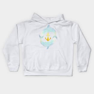 white whale Kids Hoodie